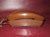 Vintage Western Electric Model TML-R 5-80 AD3 Brown Rotary Desktop Telephone