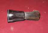 Vintage Retro 3.5" Black Bristle & Handle Shaving Brush