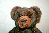 Vintage Clean 12" Mohair Teddy Bear - "Seamus" #674 Hand Crafted by Cindy Kasten