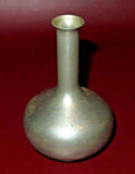 Vintage 5" Tall Royal Holland Pewter Round Bulb Bud Vase - KMD Daalderop