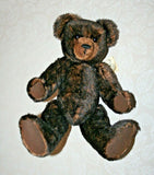 Vintage Clean 12" Mohair Teddy Bear - "Seamus" #674 Hand Crafted by Cindy Kasten