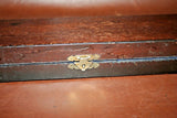 Antique Kelvin Hughes 24" Brass Parallel Ruler Nautical Navigation Tool in Box