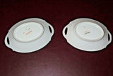 Vintage 4-pc Hand Painted Bavarian China Berry Service w/ Master Bowl 3 Dishes