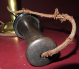 Antique Western Electric Brass Candlestick Telephone w/ Ringer Box - Patent 1904