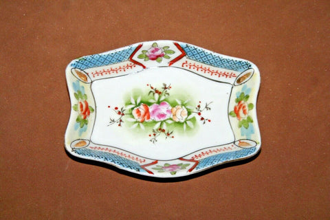 Vintage Meiko China Fine Occupied Japan Porcelain 4" Hand Painted Soy Sauce Dish