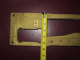 Antique Swiss or German Brass Music Box Bracket Plate Part - As-Is - Part Only