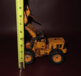 Vintage 1970s Yellow 11" Long Tonka XR-101 Front End Loader Construction Toy