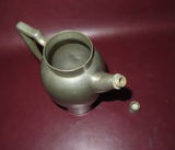 Vintage "Genuine Pewter" Windmill Mark 7" Cocktail Shaker Pitcher - As-Is No Lid