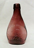 Vintage Clevenger Museum Editions Glass Decanter Bottle - Alexander Graham Bell