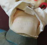 Vintage Horsman Teensie Tot 11" Vinyl Baby Girl Doll in Nurse's Uniform & Hat