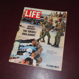 Vintage June 16 1967 LIFE Magazine - "Mideast Unhinged - The Israeli Onslaught"