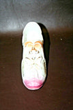 Vintage Fine German Porcelain Pink, Orange & Gilt 8" Long Shoe Planter - 1931