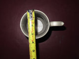 Vintage English 5" Tall Pewter Beer Stein w/ Handle