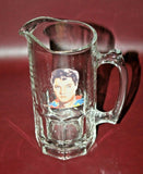 Collectible Vintage Style Elvis Presley Clear Glass 8.5" Tall 32-oz Beer Pitcher