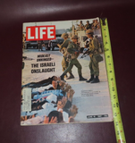 Vintage June 16 1967 LIFE Magazine - "Mideast Unhinged - The Israeli Onslaught"