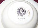 Vintage 6.5" Royal Doulton Dickens Ware "Mr. Squeers" Round Bowl Dish D.5175(?)