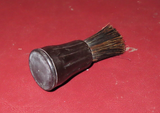 Vintage Retro 3.5" Black Bristle & Handle Shaving Brush