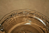 Vintage Round Pink Tiara Indiana Glass 6" Bowl w/ Mother Goose Fairy Tales