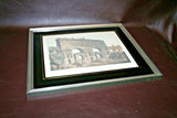 Vintage Wood Framed Matthew Dubourg Engraving Print No. 23 - "Claudian Aqueduct"