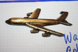Brass Aviation Pin - Boeing C-137 - 707 Military Transport - Warbirds Collection