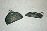 Vintage Etched Silverplate Crumber & Tray Set - New Amsterdam Silver Co. No. 431