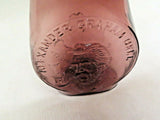 Vintage Clevenger Museum Editions Glass Decanter Bottle - Alexander Graham Bell