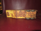 Vintage 1960s Tonka Yellow Pressed Steel Car Carrier Loader Trailer Truck As-Is