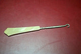 Vintage Retro 6.5" Long Button Hook Puller w/ Fancy Bakelite Handle