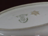 Antique Royal Rudolstadt Prussia Fine Porcelain Dish Hand Painted Signed J. Hahn
