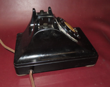 Vintage 1950s Classic Black Western Electric Rotary Telephone w/ R2W Handset