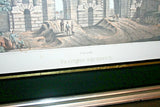 Vintage Wood Framed Matthew Dubourg Engraving Print No. 23 - "Claudian Aqueduct"