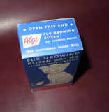Collectible 1960s Algi Fur Growing Kitten & Magical Mouse Surprise Soap Figure