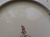 Vintage 13.5" Royal Doulton Rustic England Serving Platter Cottage Scene D.5694