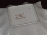 James Kent Hydrangea Chintz Type English Porcelain Ashtray Pin Dish - As-Is Chip