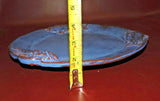 Thora Ovenware Dark Blue Glaze 14" Terra Cotta Pottery Cod Fish Serving Platter