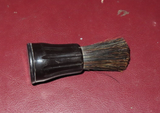 Vintage Retro 3.5" Black Bristle & Handle Shaving Brush