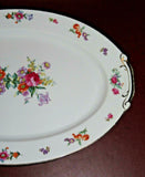 Vintage Fine Japanese Porcelain Large Serving Platter - Craftsman China Dresden