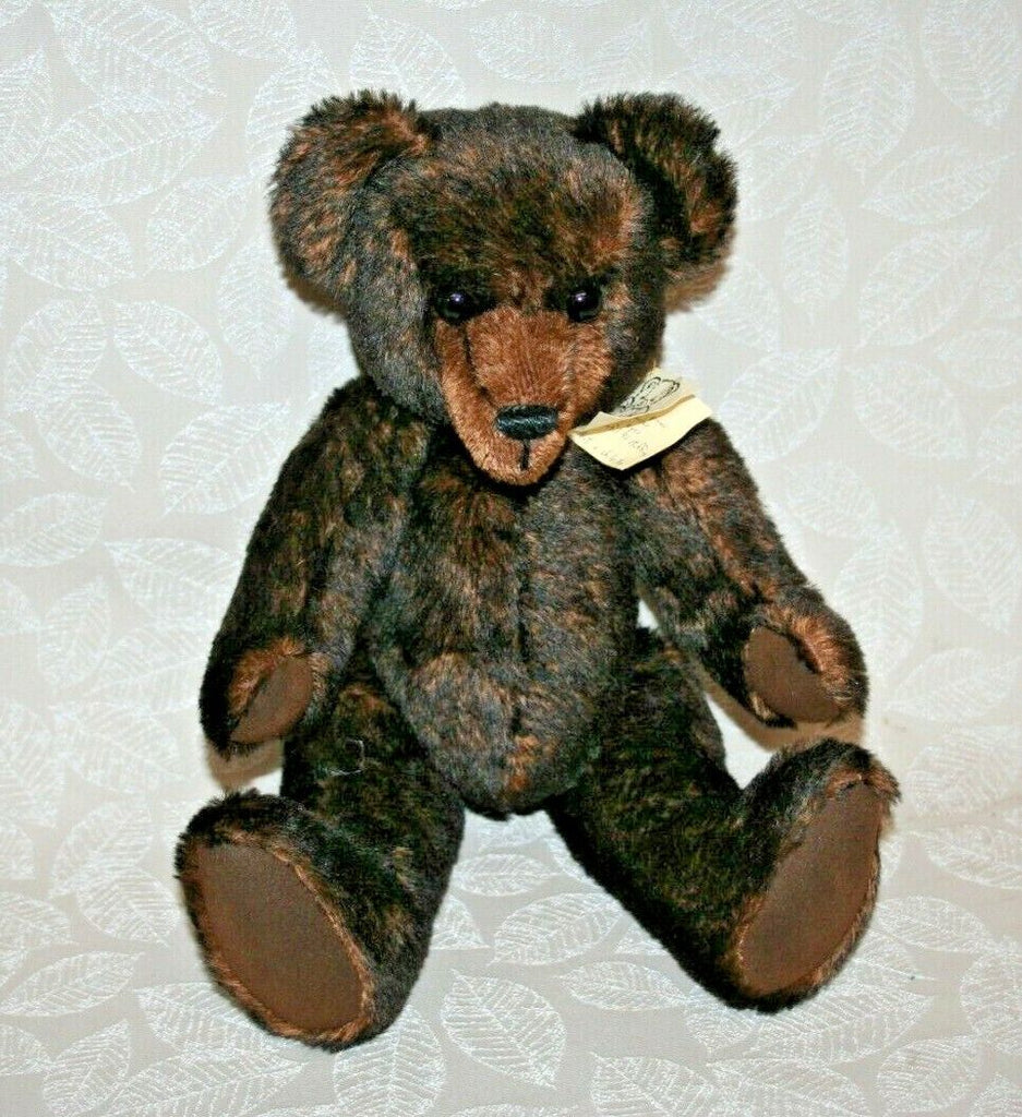 Vintage Clean 12" Mohair Teddy Bear - "Seamus" #674 Hand Crafted by Cindy Kasten