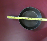 W.K.N. 8" Black Cast Iron Cooking Skillet Pan w/ Handle - Made in Taiwan