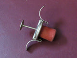 Vintage EKCO USA Bull Dog Push-Button Bottle Stopper w/ Handle - Pat. 2446661