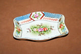 Vintage Meiko China Fine Occupied Japan Porcelain 4" Hand Painted Soy Sauce Dish