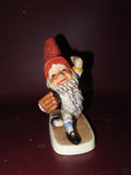 Vintage 6" Goebel Co-Boy "Pat the Pitcher" Gnome Figurine - Made in West Germany