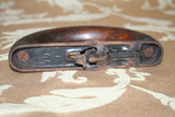 Antique 6.5" Long Sad Iron w/ Detachable Wood Handle - "Ferrosteel - Cleveland"