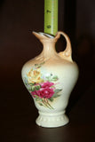 Small Antique Victorian Urn w/ Hand Painted Floral Design & Gilt Lip c. 1890