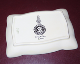 Vintage 5.5" Royal Doulton Dickens Ware "Tony Weller" Rectangle Soap Dish D.6327