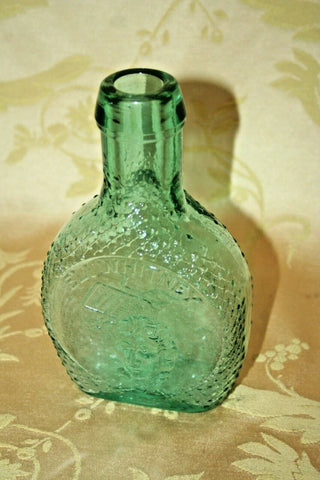 Vintage Clevenger Glass Museum Editions LTD Glass Decanter Bottle - Eli Whitney