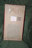 Vintage 10-Cent "Grand Prize Barrel" 622 Hole Punch Board Serial 43265 Unpunched