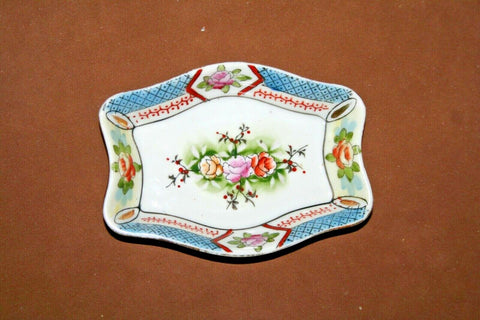 Vintage Meiko China Fine Occupied Japan Porcelain 4" Hand Painted Soy Sauce Dish