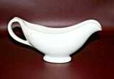 Vintage WW II Era USQMC Military Issue 10" White Porcelain Gravy Boat 4433-P-32