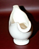 Vintage WW II Era USQMC Military Issue 10" White Porcelain Gravy Boat 4433-P-32